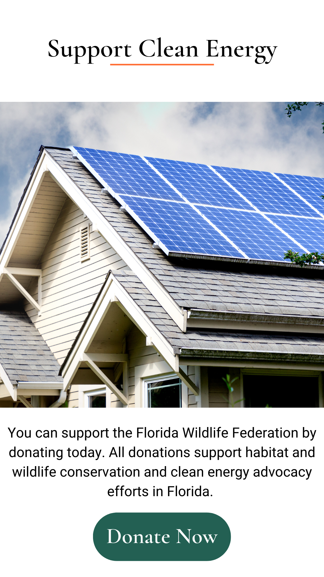Support Clean Energy